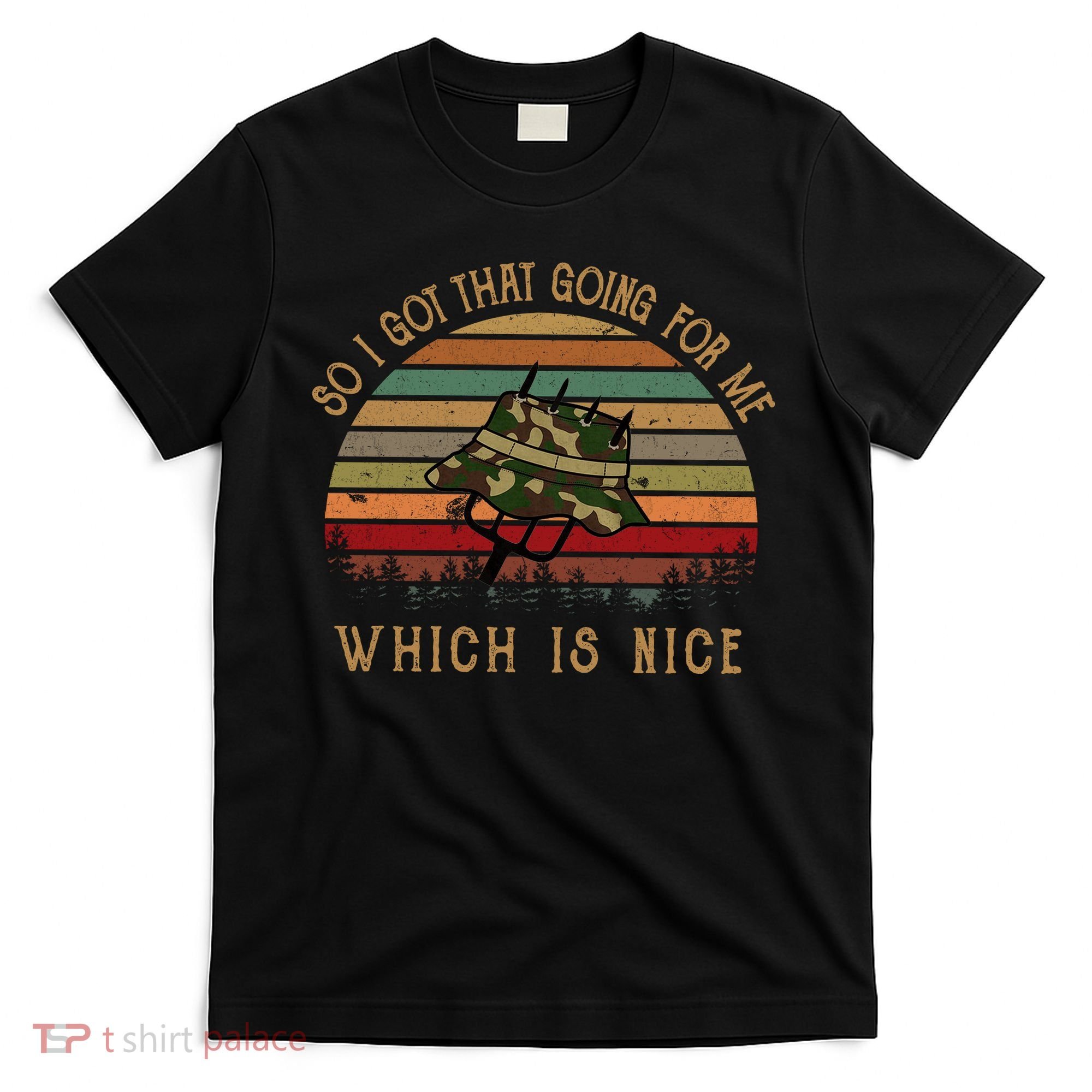 So I Got That Going For Me Which Is Nice Funny Vintage Hat T-Shirt