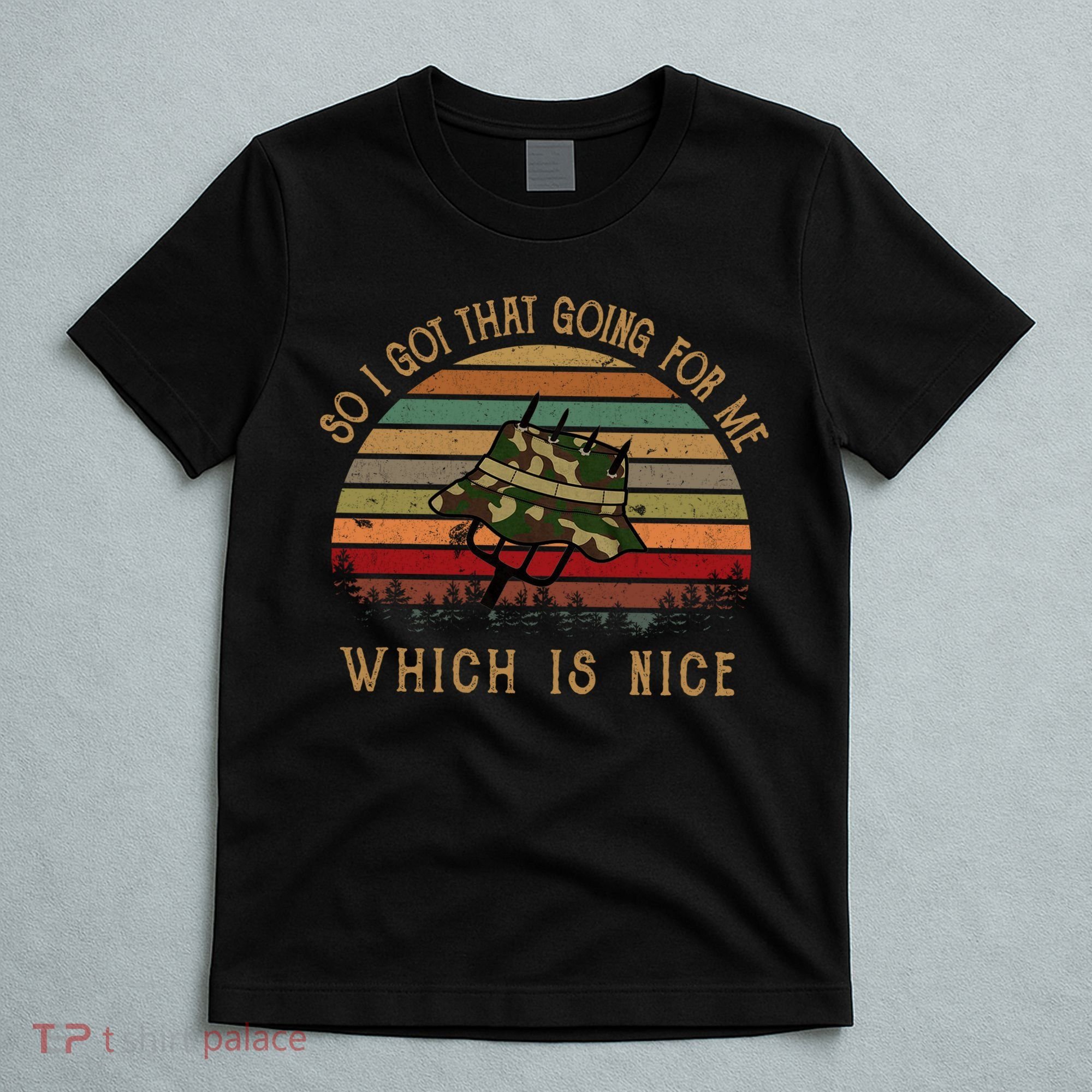 So I Got That Going For Me Which Is Nice Funny Vintage Hat T-Shirt