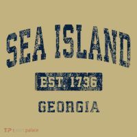 Sea Island Georgia Ga Vintage Established T-Shirt thumb 7