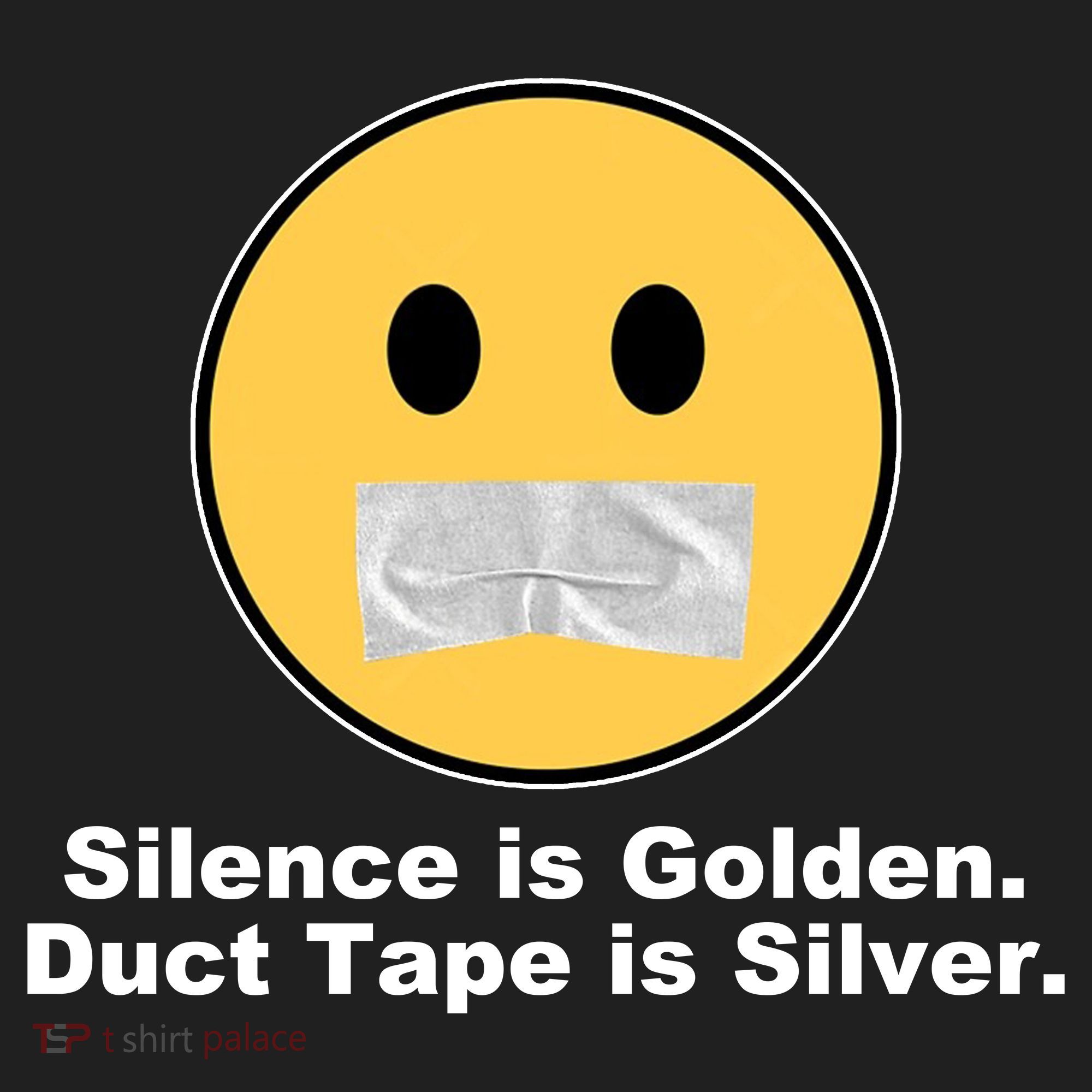 Silence Is Golden Duct Tape Is Silver Beanie