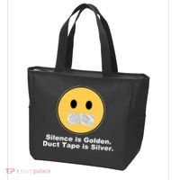 Silence Is Golden Duct Tape Is Silver Tote Bag thumb 3
