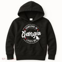 Someone In Georgia Loves Me Kids Hoodie thumb 0