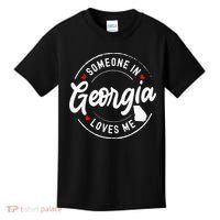 Someone In Georgia Loves Me Kids T-Shirt thumb 0