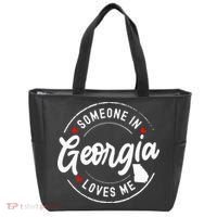 Someone In Georgia Loves Me Tote Bag thumb 0