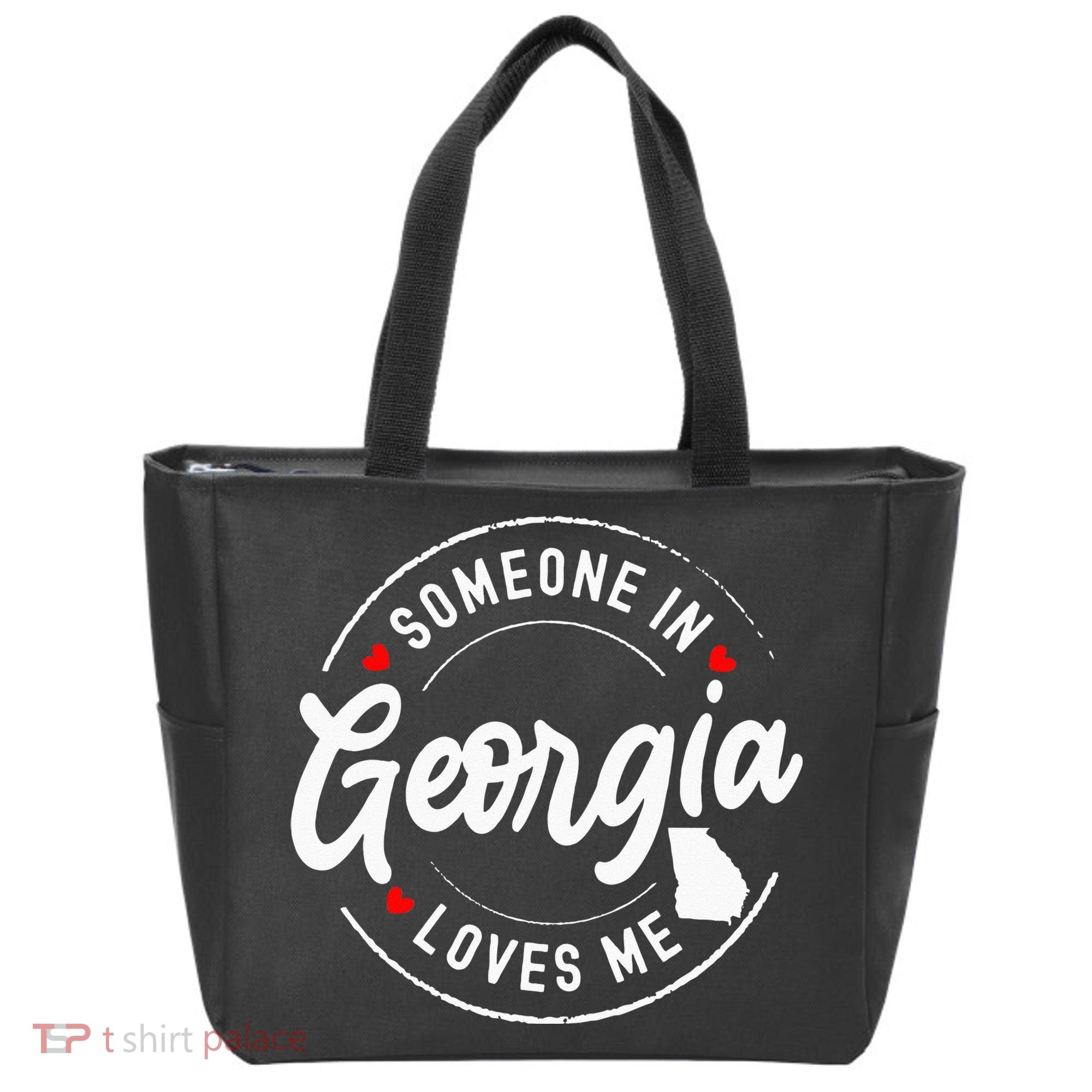 Someone In Georgia Loves Me Tote Bag
