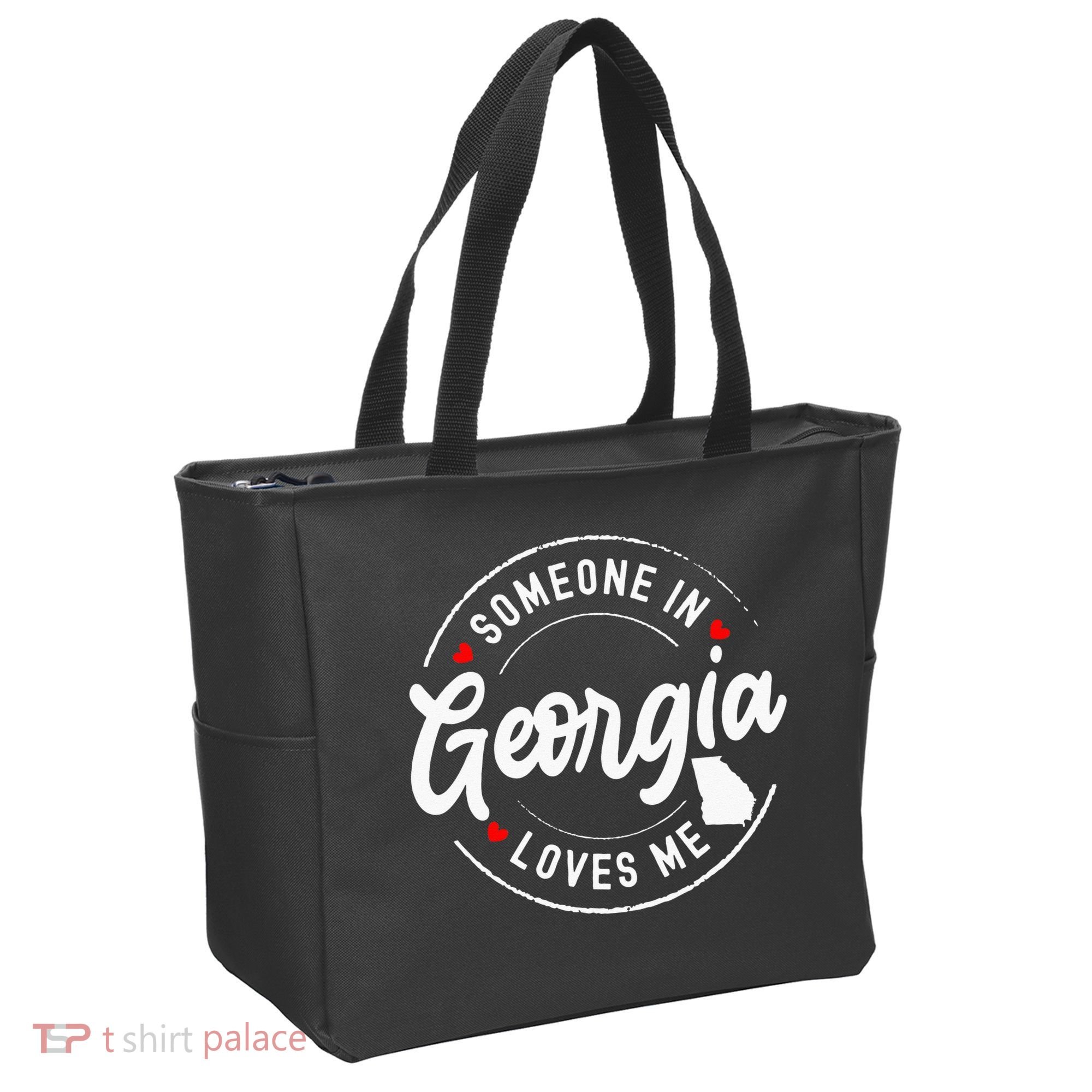Someone In Georgia Loves Me Tote Bag