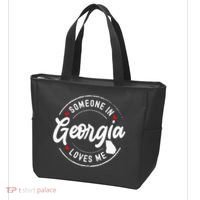 Someone In Georgia Loves Me Tote Bag thumb 3