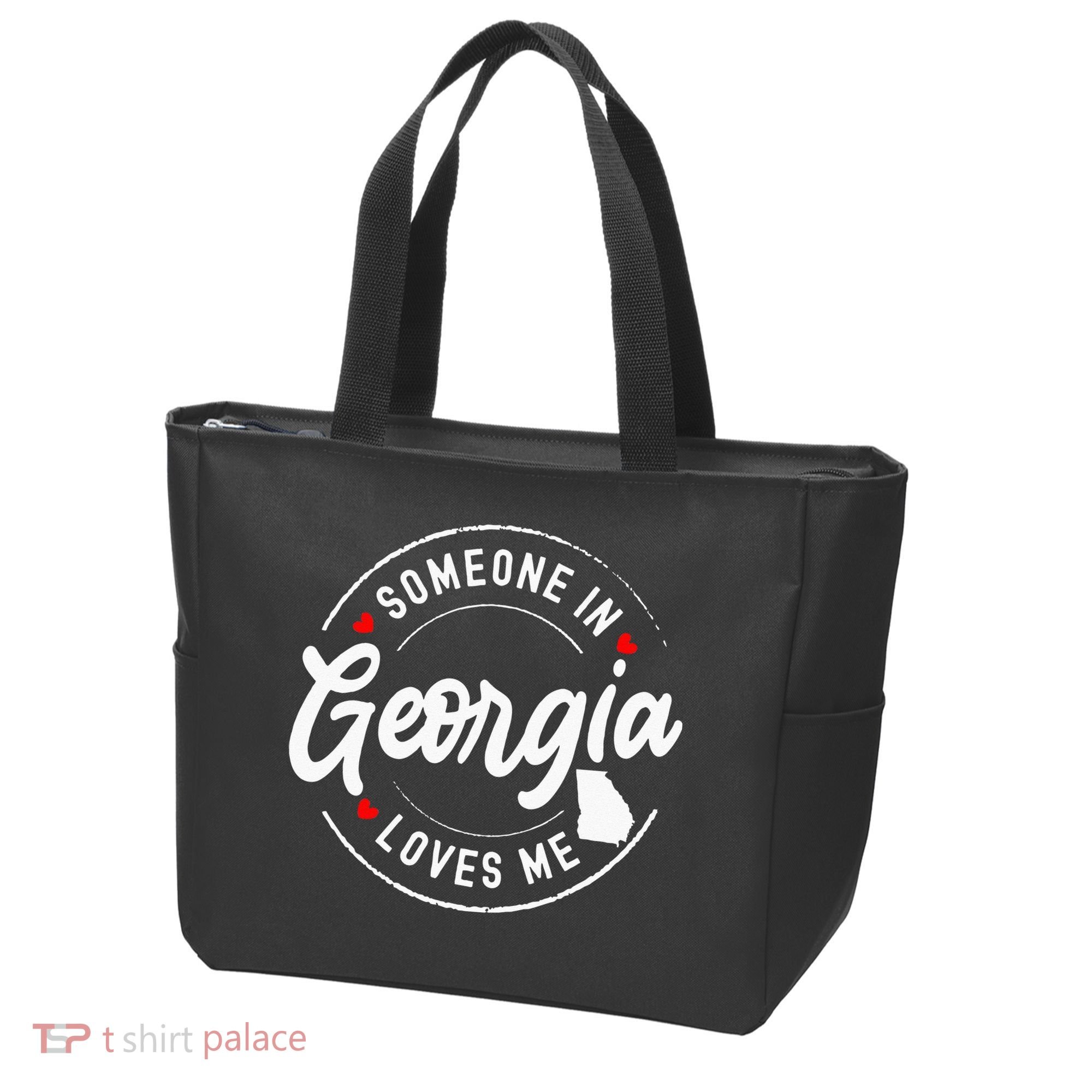 Someone In Georgia Loves Me Tote Bag