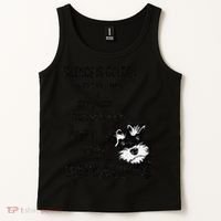 Silence Is Golden Unless You Have Schnauzer Funny Dog Lover Tank Top thumb 2