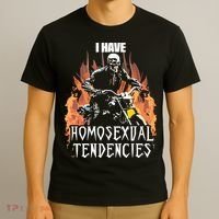 Skeleton I Have Homosexual Tendencies T-Shirt thumb 3
