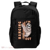 Sloth Im Hanging Out Backpack thumb 0