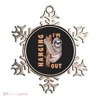 Sloth Im Hanging Out Ornament thumb 0