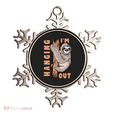 Sloth Im Hanging Out Ornament