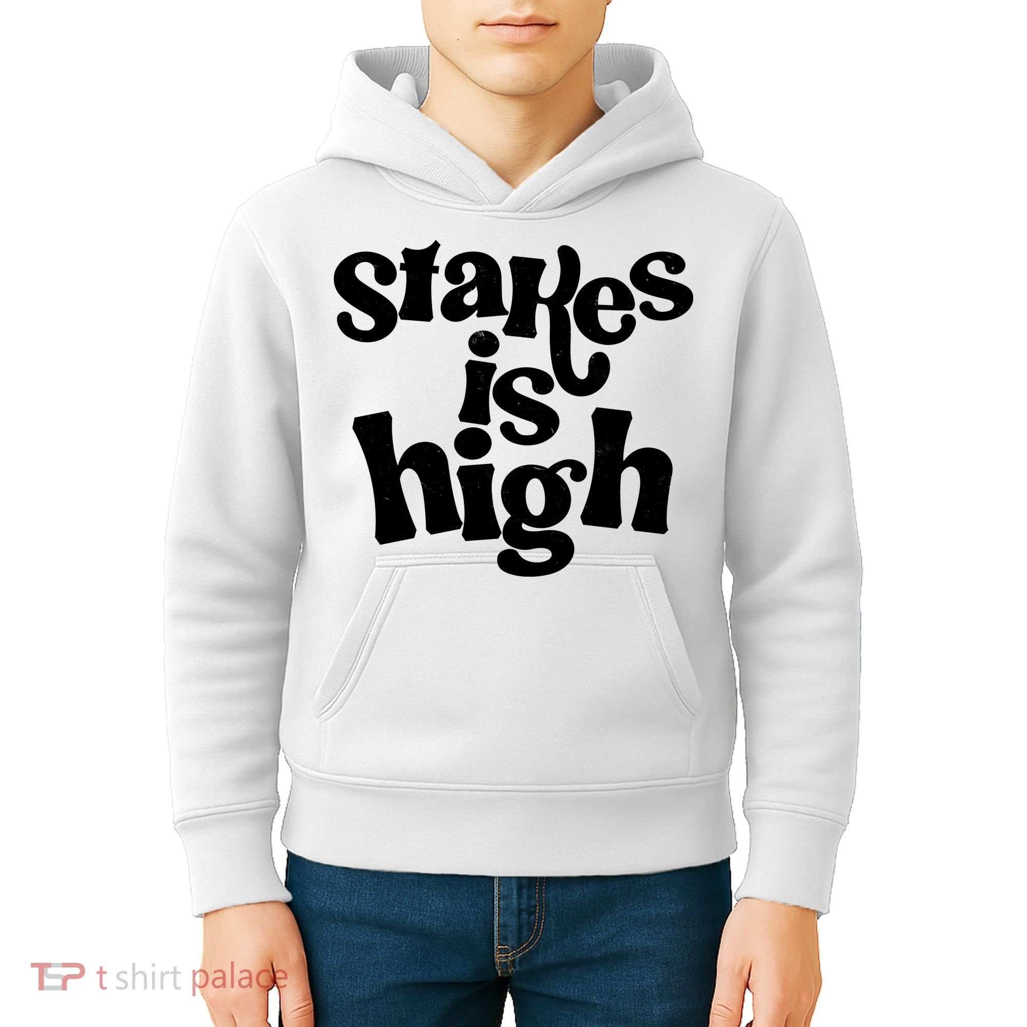 Stakes Is High Kids Hoodie