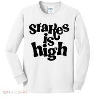 Stakes Is High Kids Long Sleeve Shirt thumb 0