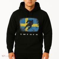 Sweden Ice Hockey Swedish Flag Hoodie thumb 2