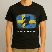 Sweden Ice Hockey Swedish Flag T-Shirt thumb 3
