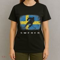 Sweden Ice Hockey Swedish Flag T-Shirt thumb 4
