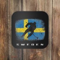 Sweden Ice Hockey Swedish Flag Coaster thumb 0