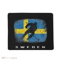 Sweden Ice Hockey Swedish Flag Mousepad thumb 0