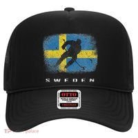 Sweden Ice Hockey Swedish Flag Hat thumb 0