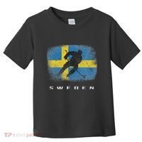 Sweden Ice Hockey Swedish Flag Toddler T-Shirt thumb 0