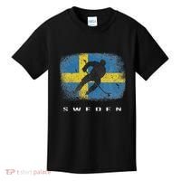 Sweden Ice Hockey Swedish Flag Kids T-Shirt thumb 0