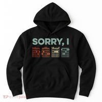 Sorry I-DGAF Hidden Message Guitar Chords Music Note Hoodie thumb 0