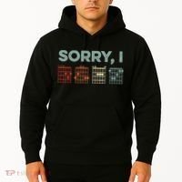 Sorry I-DGAF Hidden Message Guitar Chords Music Note Hoodie thumb 2