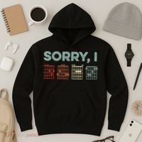 Sorry I-DGAF Hidden Message Guitar Chords Music Note Hoodie thumb 3