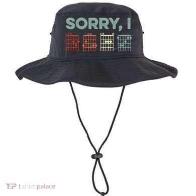 Sorry I-DGAF Hidden Message Guitar Chords Music Note Bucket Hat