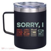 Sorry I-DGAF Hidden Message Guitar Chords Music Note 12oz Stainless Steel Coffee Mug thumb 2