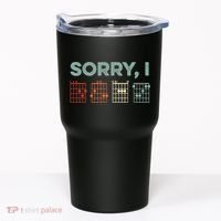 Sorry I-DGAF Hidden Message Guitar Chords Music Note Tumbler thumb 0