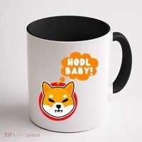 Shiba Inu Hodl Baby Coffee Mug thumb 1