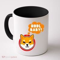 Shiba Inu Hodl Baby Coffee Mug thumb 0