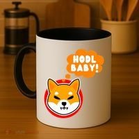 Shiba Inu Hodl Baby Coffee Mug thumb 4