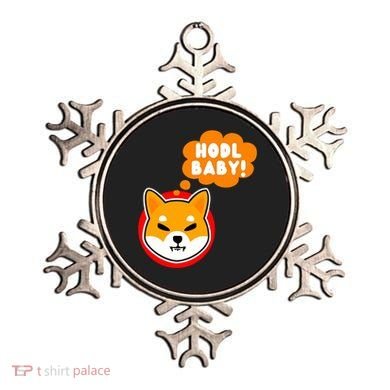 Shiba Inu Hodl Baby Ornament