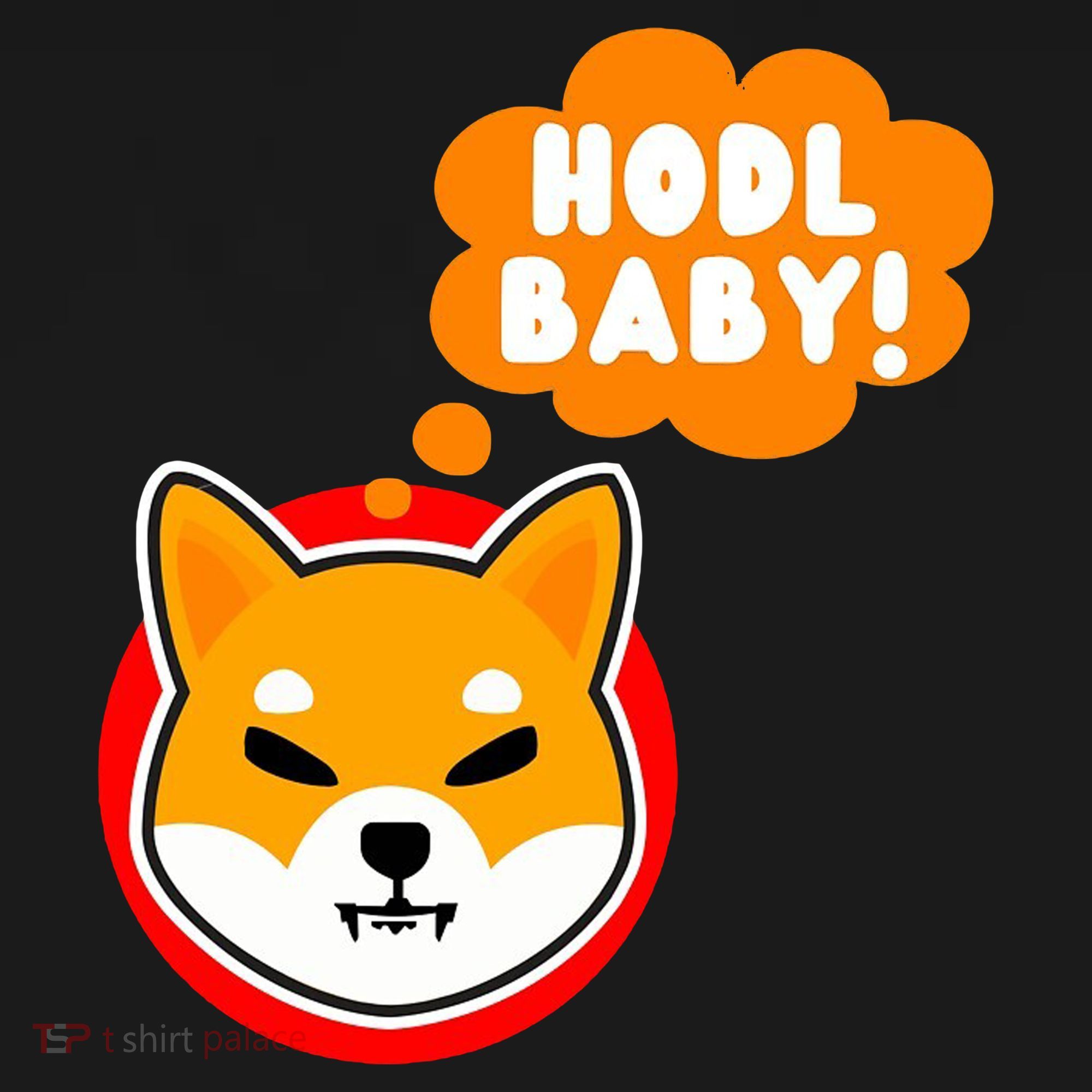 Shiba Inu Hodl Baby Ornament