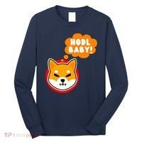 Shiba Inu Hodl Baby Long Sleeve Shirt thumb 0