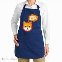 Shiba Inu Hodl Baby Apron thumb 2