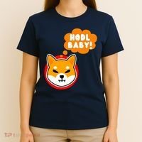 Shiba Inu Hodl Baby T-Shirt thumb 4