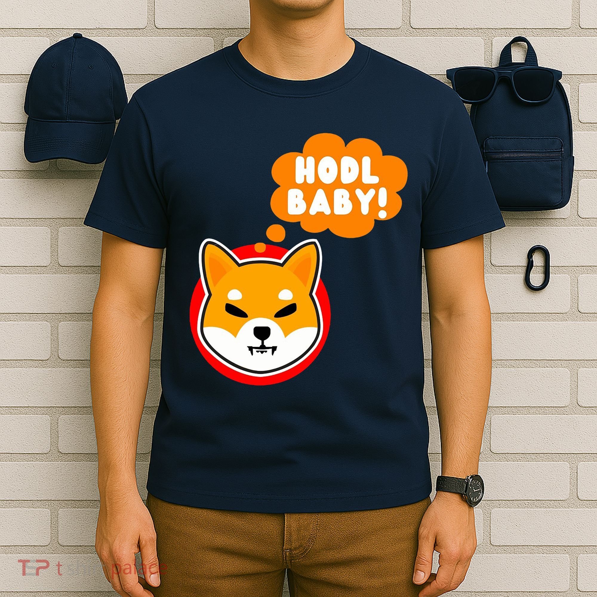 Shiba Inu Hodl Baby T-Shirt