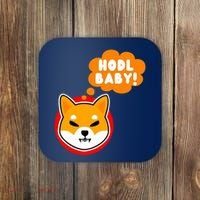 Shiba Inu Hodl Baby Coaster thumb 0