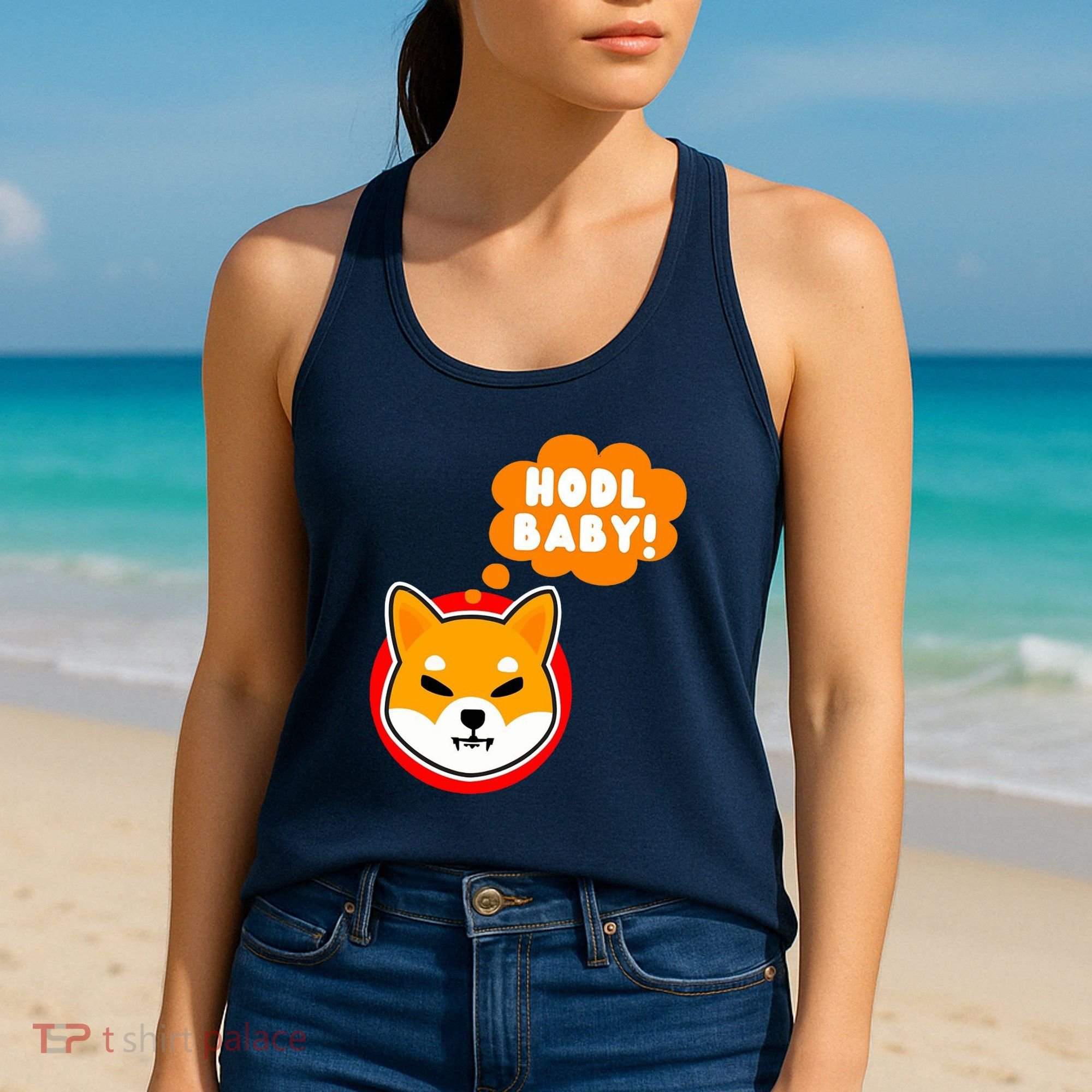 Shiba Inu Hodl Baby Women's Tank Top