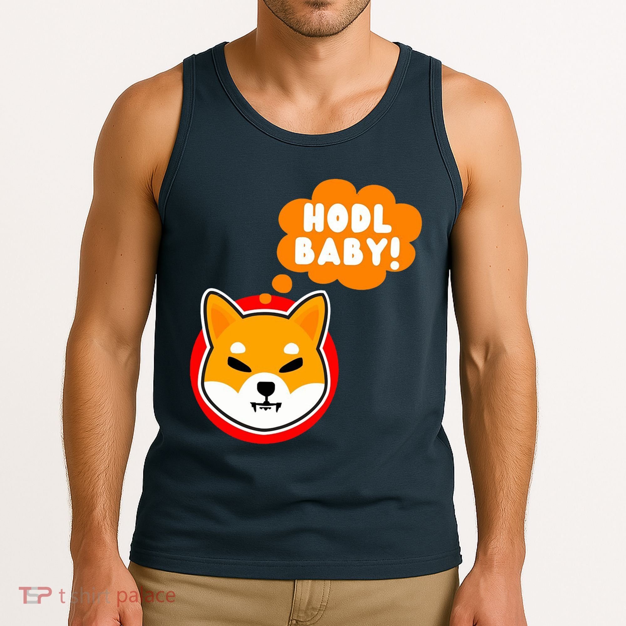 Shiba Inu Hodl Baby Tank Top