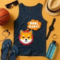Shiba Inu Hodl Baby Tank Top thumb 4