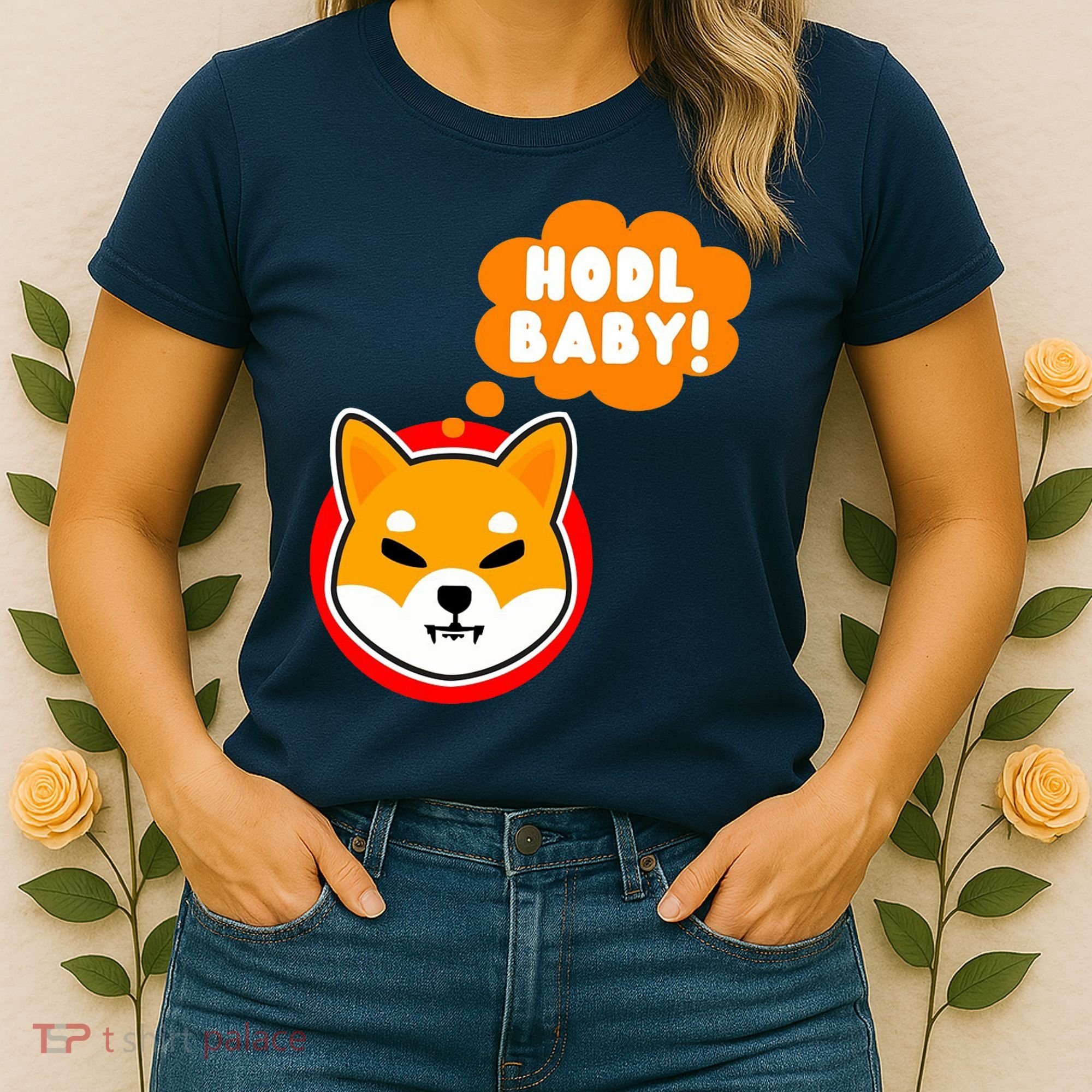 Shiba Inu Hodl Baby Women's T-Shirt