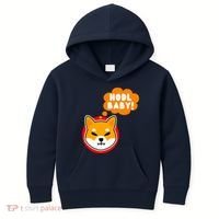 Shiba Inu Hodl Baby Kids Hoodie thumb 0