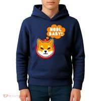 Shiba Inu Hodl Baby Kids Hoodie thumb 4