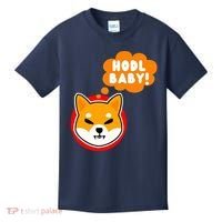 Shiba Inu Hodl Baby Kids T-Shirt thumb 0
